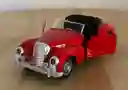 Vehículo Mercedes 300s Cabriolet Escala 1:32 Color Rojo