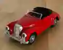 Vehículo Mercedes 300s Cabriolet Escala 1:32 Color Rojo