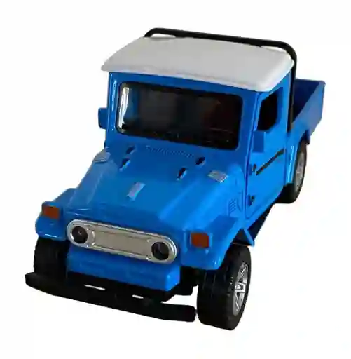 Vehículo Toyota Land Cruiser Escala 1:32 Color Azul