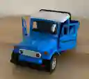 Vehículo Toyota Land Cruiser Escala 1:32 Color Azul