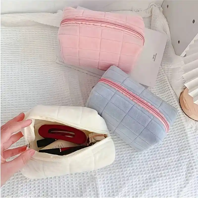 Organizador Bolso Estuche Maquillaje Elegante Para Mujer