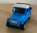 Vehículo Toyota Land Cruiser Escala 1:32 Color Azul