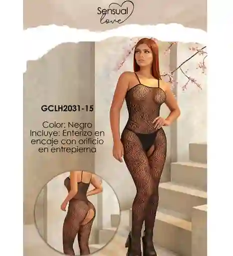 Malla Enteriza Elastica Malibu Hueco Entrepierna