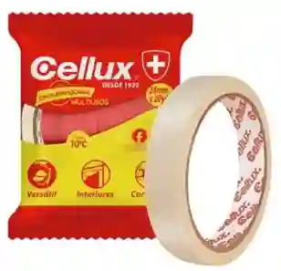 Cinta De Enmascarar Marca Cellux. 18mm X 20m
