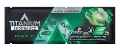 Gomas Titanium Manzana Verde
