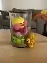 Regalo Detalle Pollito Con Moño Y Chocolates Para Cualquier Ocasión