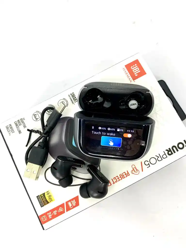 Audifonos Bluetooth Inalambricos Jbl Tour Pro 5 Negro