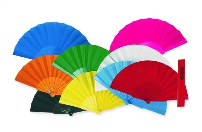 Abanicos De Mano Colores