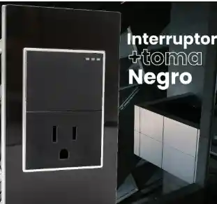 Interruptor+toma Marca Mercury