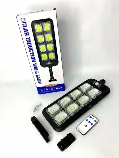 Lampara Reflectora Con Panel Solar ☀️💡🔋🏡