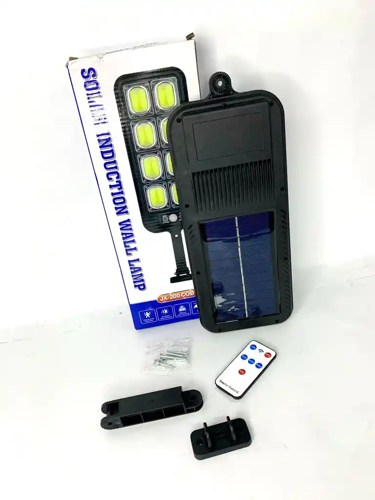 Lampara Reflectora Con Panel Solar ☀️💡🔋🏡