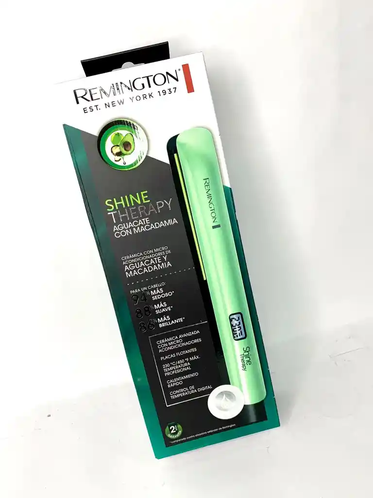 Planchade Cabello Remington De Aguacate Original Sellada