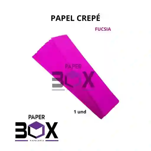Papel Crepé Fucsia