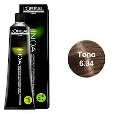 Tinte L’oréal Inoa Tono 6.34 – 60g