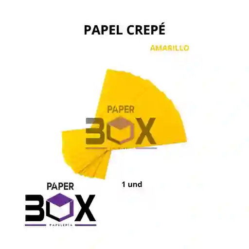 Papel Crepé Amarillo