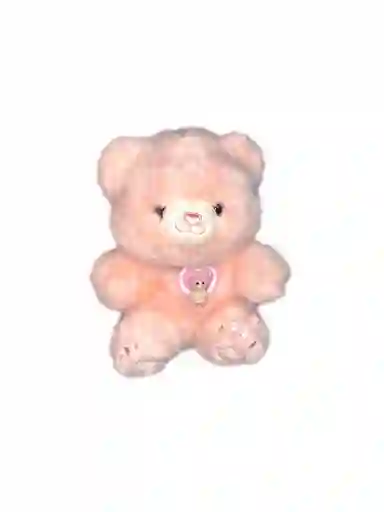 Peluche Oso Rosado Con Adorno