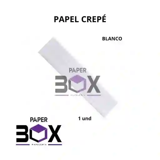 Papel Crepé Blanco