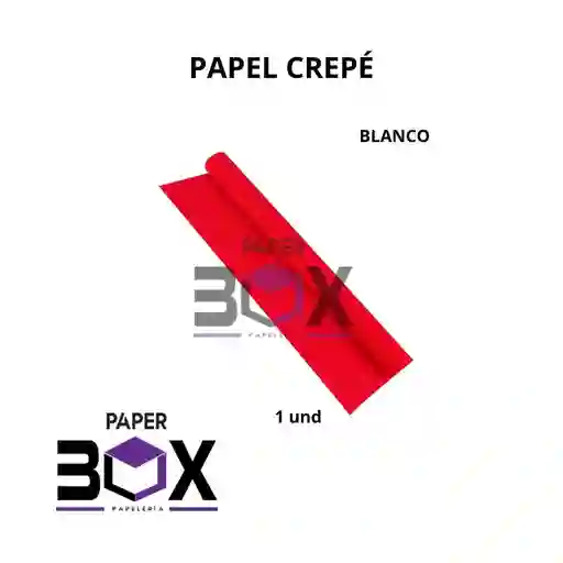 Papel Crepé Rojo