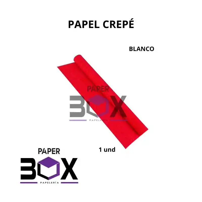 Papel Crepé Rojo