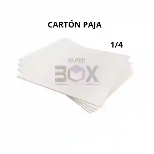 Cartón Paja Cuarto 1/4