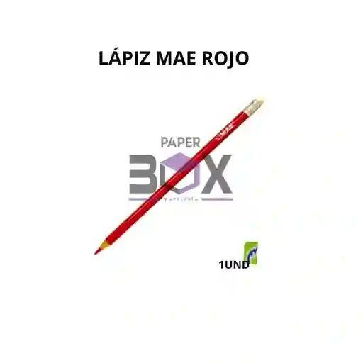 Lapiz Mae Rojo Chequeo