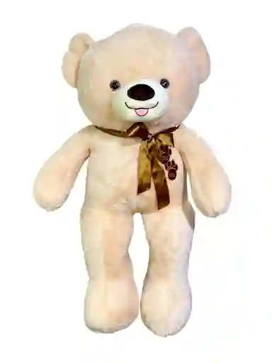 Peluche Oso Cafe Con Moño