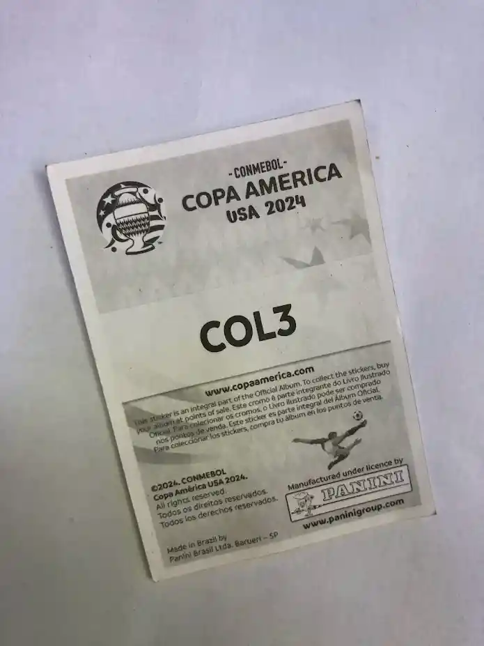 Lamina De David Ospina Para Album Copa America Usa 2024