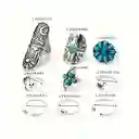 Conjunto De 9 Anillos De Estilo Vintage