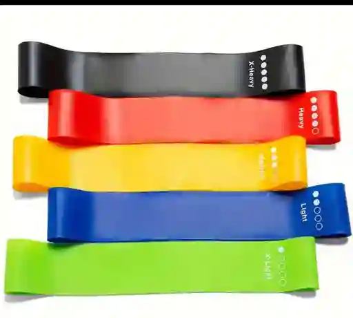 Kit X 5 Bandas De Resistencia