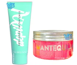 Depilador Instantaneo Mujer Y Mantequilla Corporal Frutos Rojos