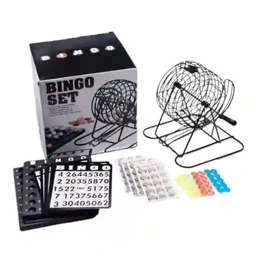 Bingo Balotera Metalico