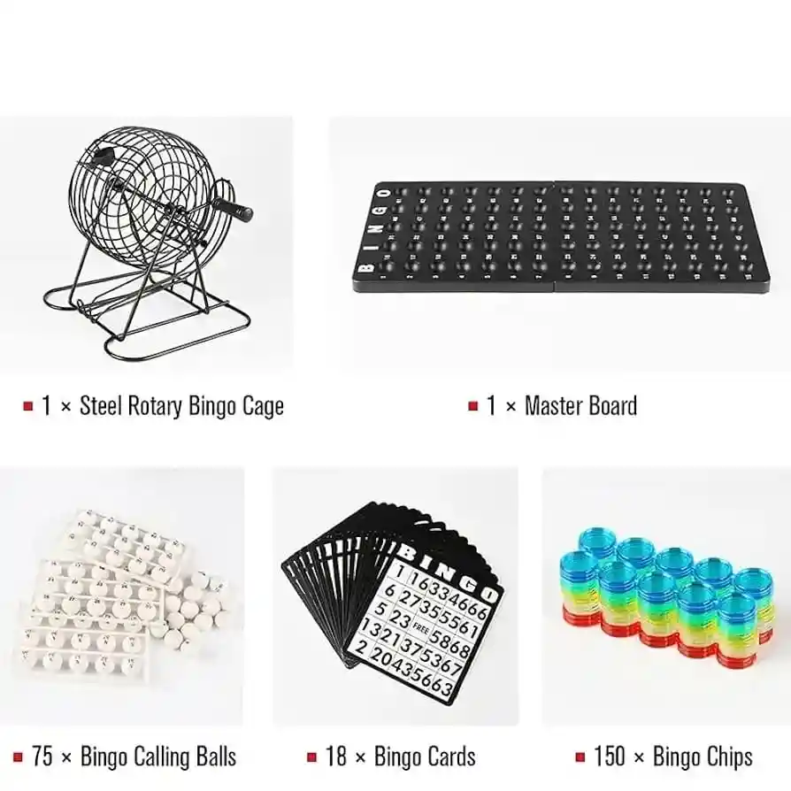 Bingo Balotera Metalico