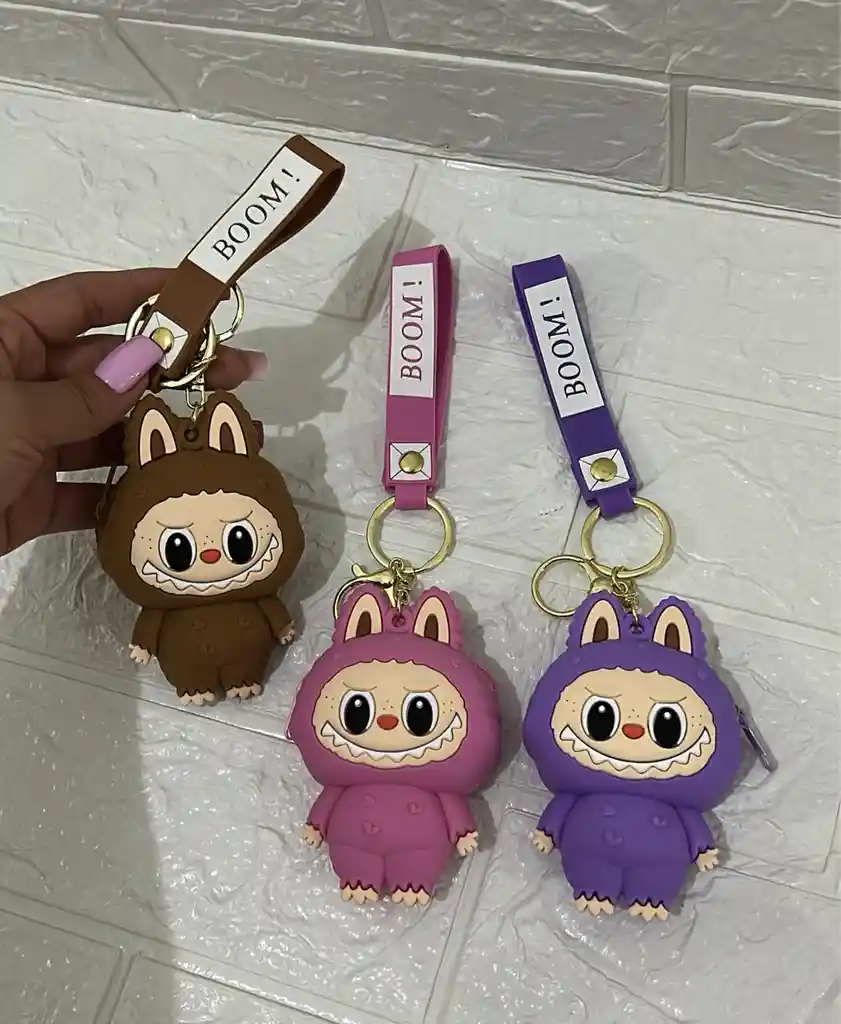 Monedero Goma Labubu