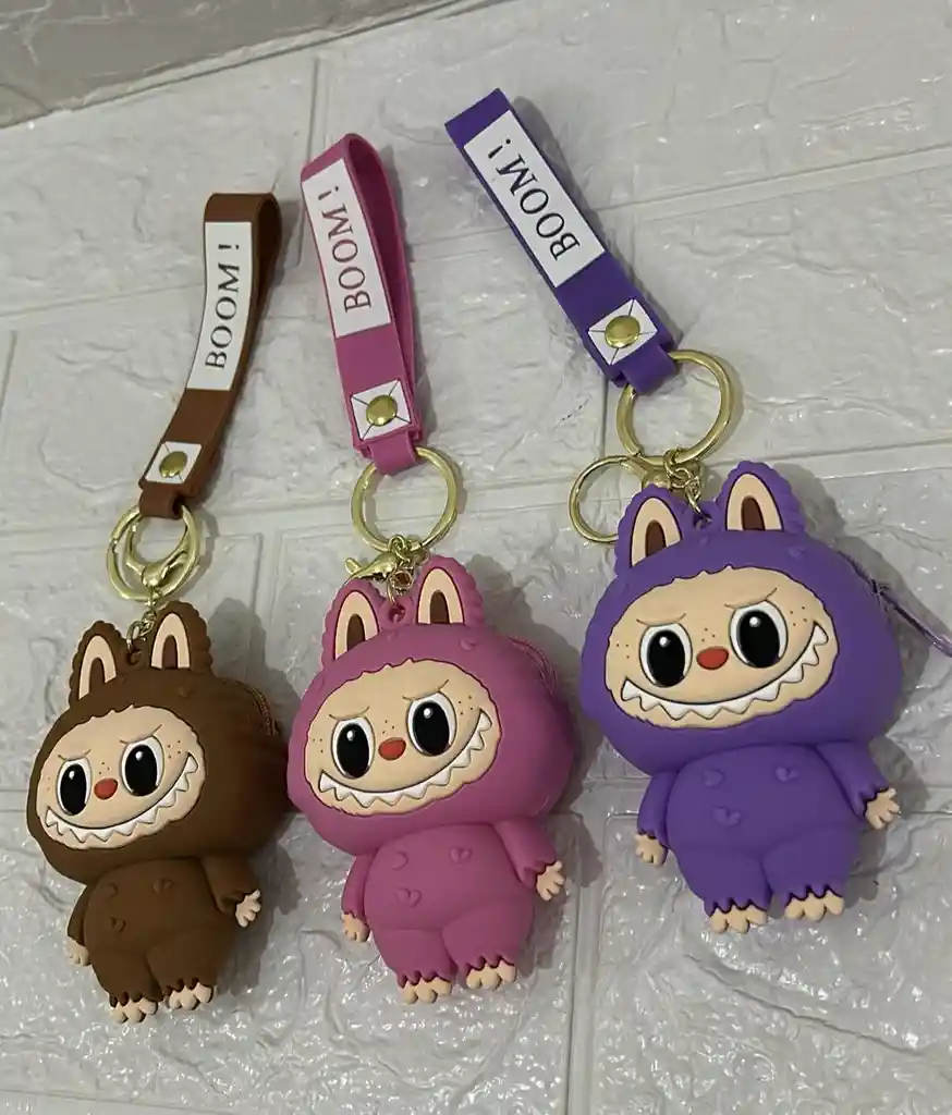 Monedero Goma Labubu