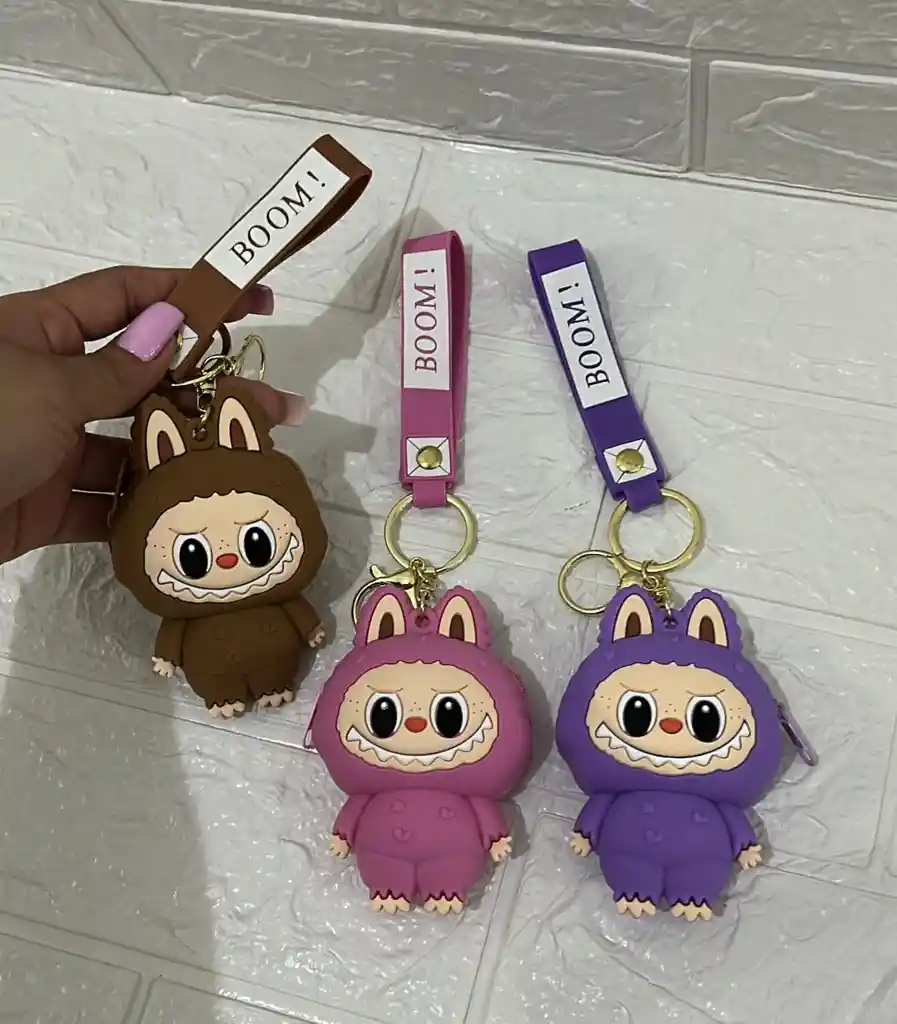 Monedero Goma Labubu