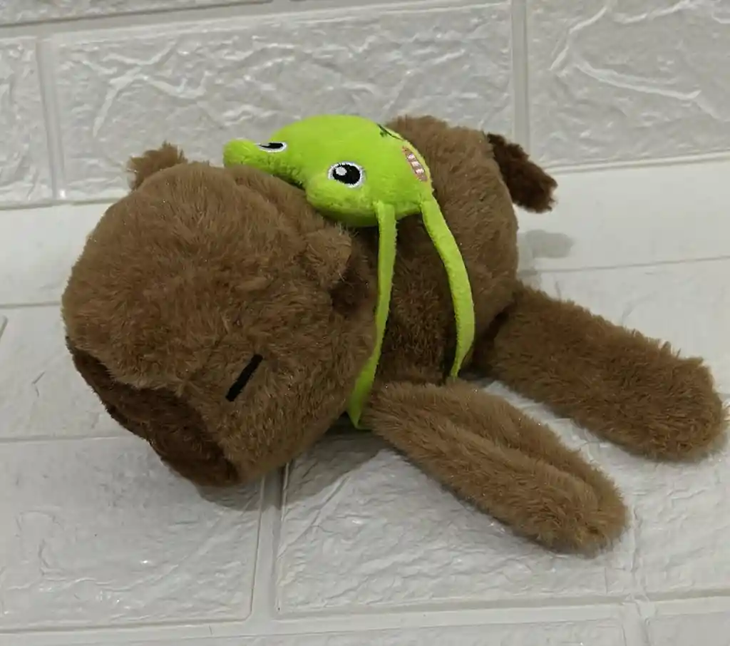Pulcera Peluche Capibara + Movimiento De Cola + Musical