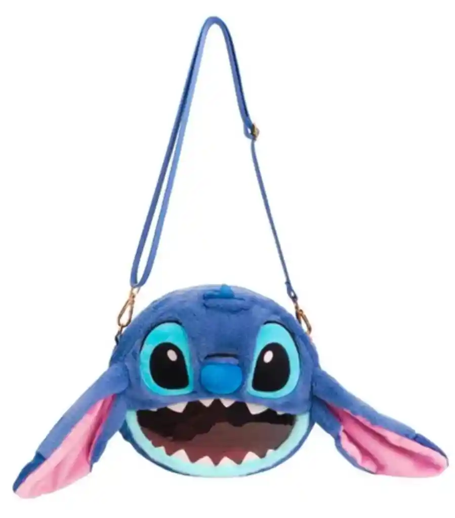 Bolso Stitch Dientes Con Cuerda Graduable