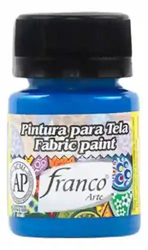 Pintura Para Tela Resistente Al Lavado 30 Cc Azul Primario
