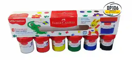 Pintura Para Dedos 30 Gr X 6 Pintudeditos