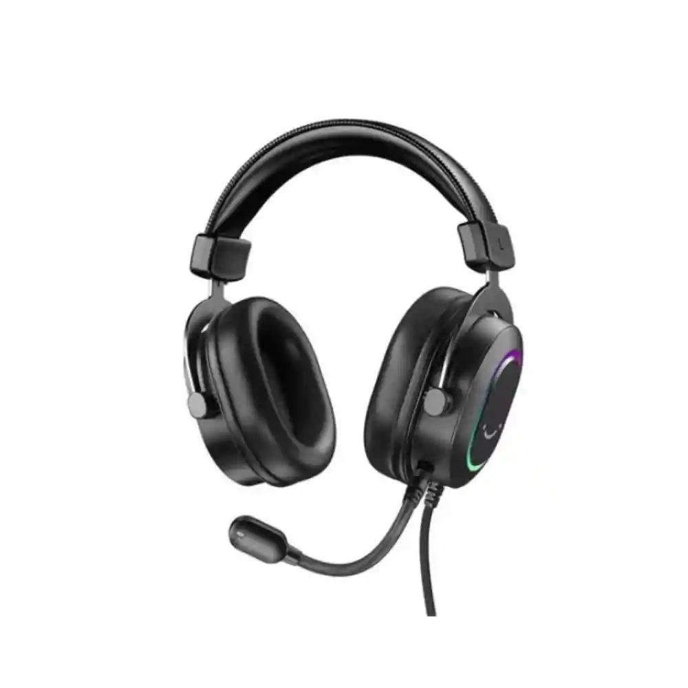 Auriculares Fifine H6 Rgb Usb 7.1 De 50 Mm