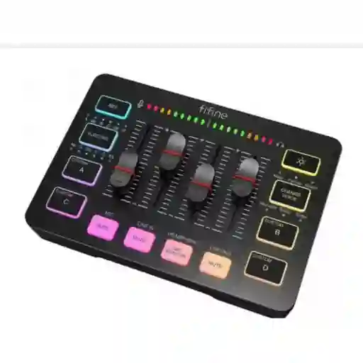 Mixer Mezcladora Audio Fifine Sc3