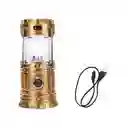 Linterna Solar Recargable Para Camping Ak03