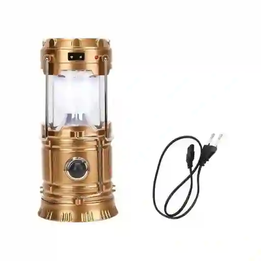 Linterna Solar Recargable Para Camping Ak03