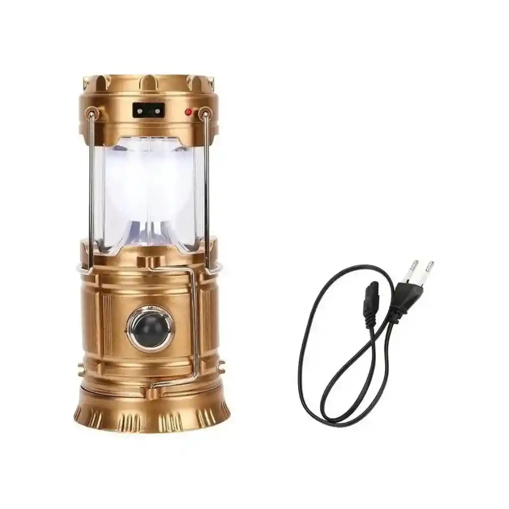 Linterna Solar Recargable Para Camping Ak03