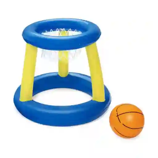 Marco Y Pelota De Baloncesto Inflable Para Niños E13