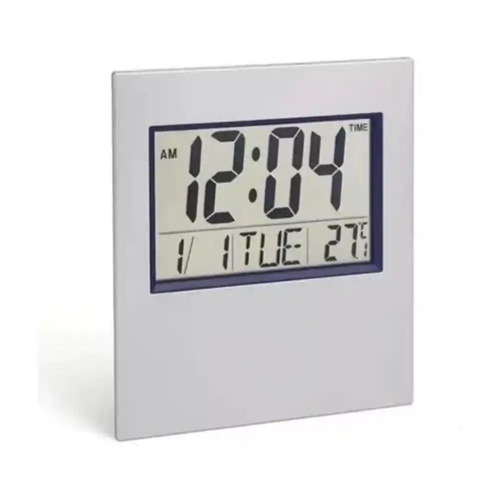 Reloj Digital Cuadrado Para Mesa Y Pared K02