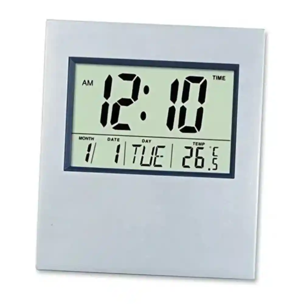 Reloj Digital Cuadrado Para Mesa Y Pared K02