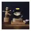 Lámpara En Bola De Cristal 3d Galaxia L02