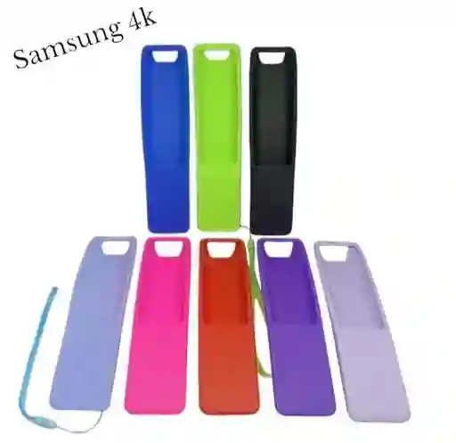 Estuche De Silicona Para Control Remoto Samsung 4k Curvo Colores Variados (x1 Unidad)