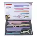 Set De Cuchillos De Colores